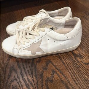 GGDB White Star Sneakers